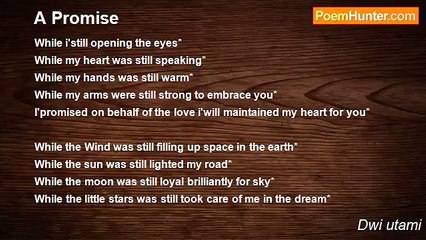 Dwi utami - A Promise