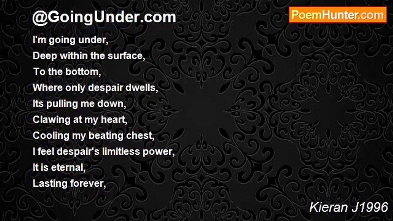 Kieran J1996 - @GoingUnder.com