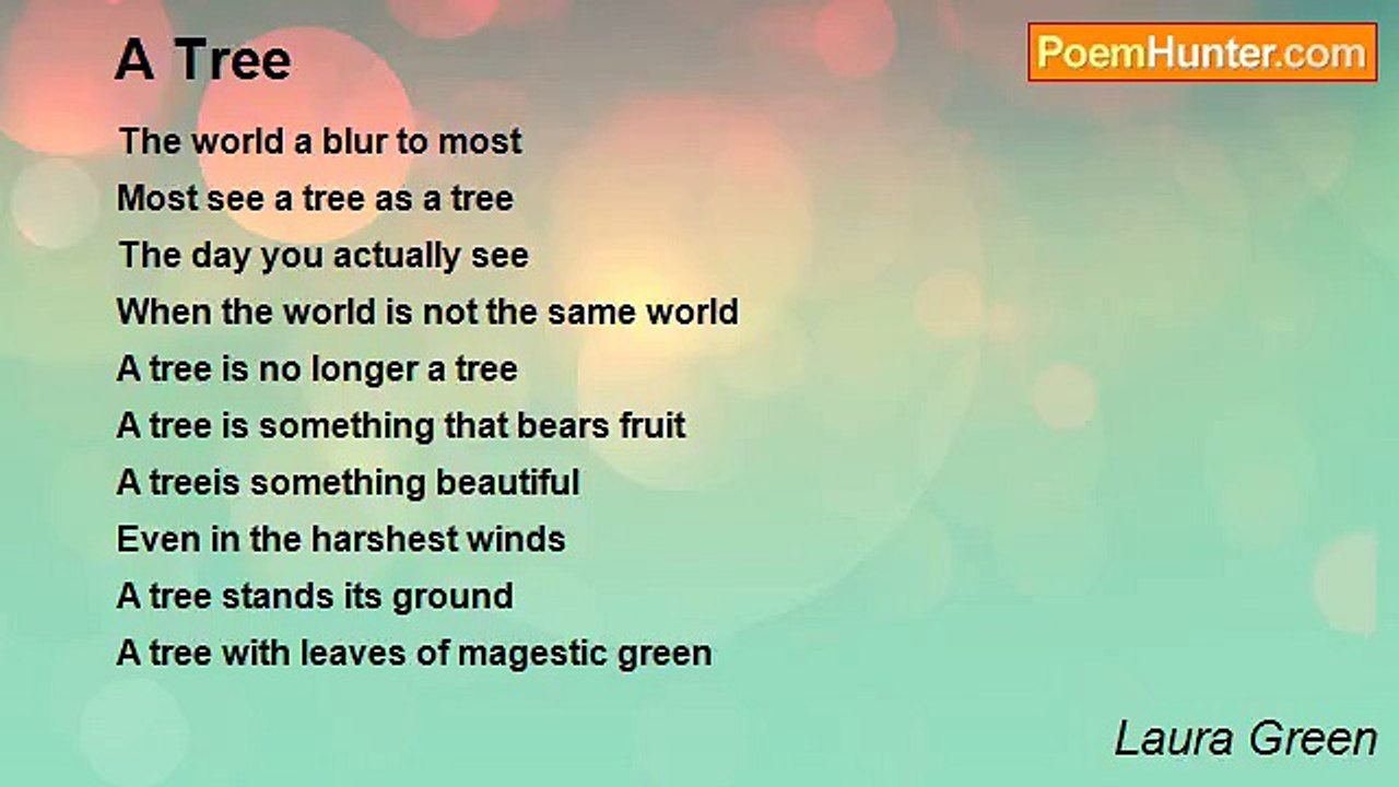 Laura Green - A Tree