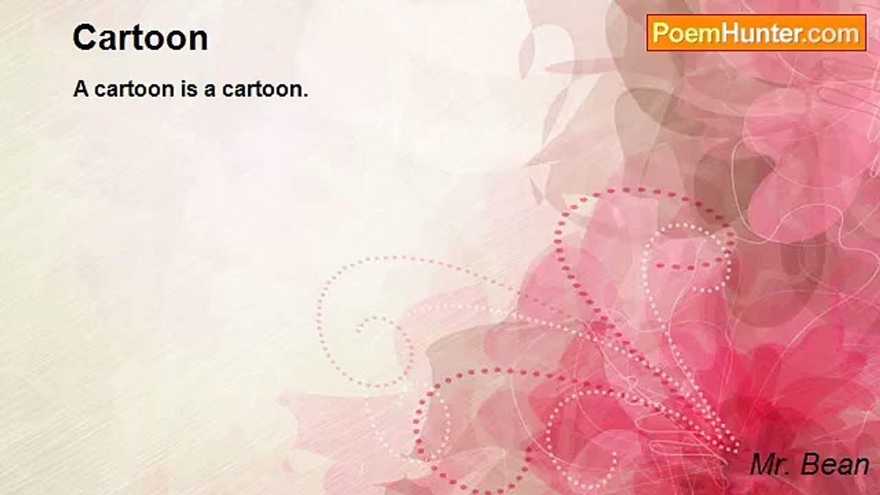 Mr. Bean - Cartoon