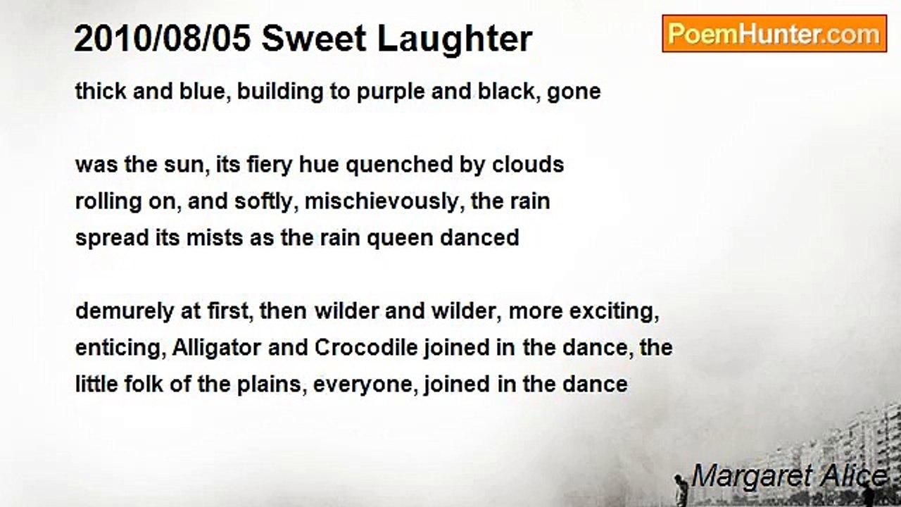 Margaret Alice - 2010/08/05 Sweet Laughter