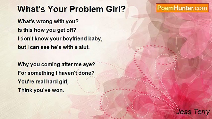 Jess Terry - What's Your Problem Girl?