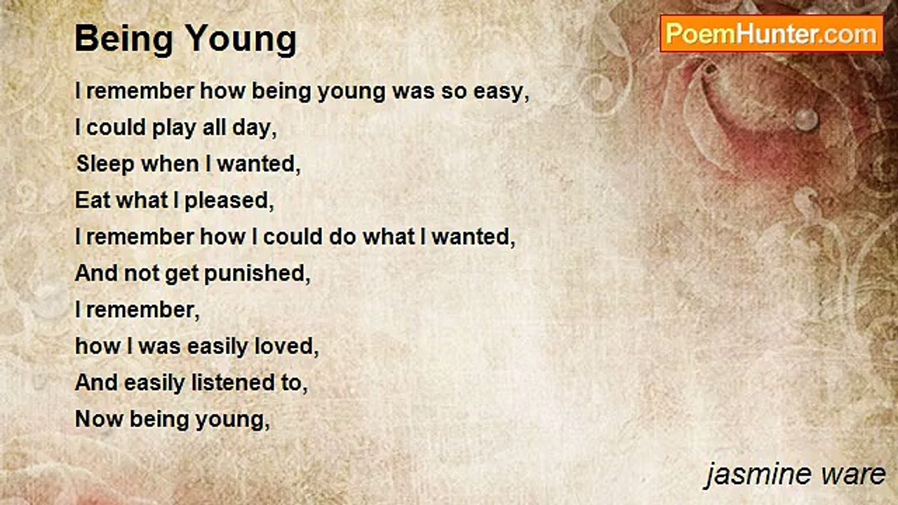 jasmine ware - Being Young