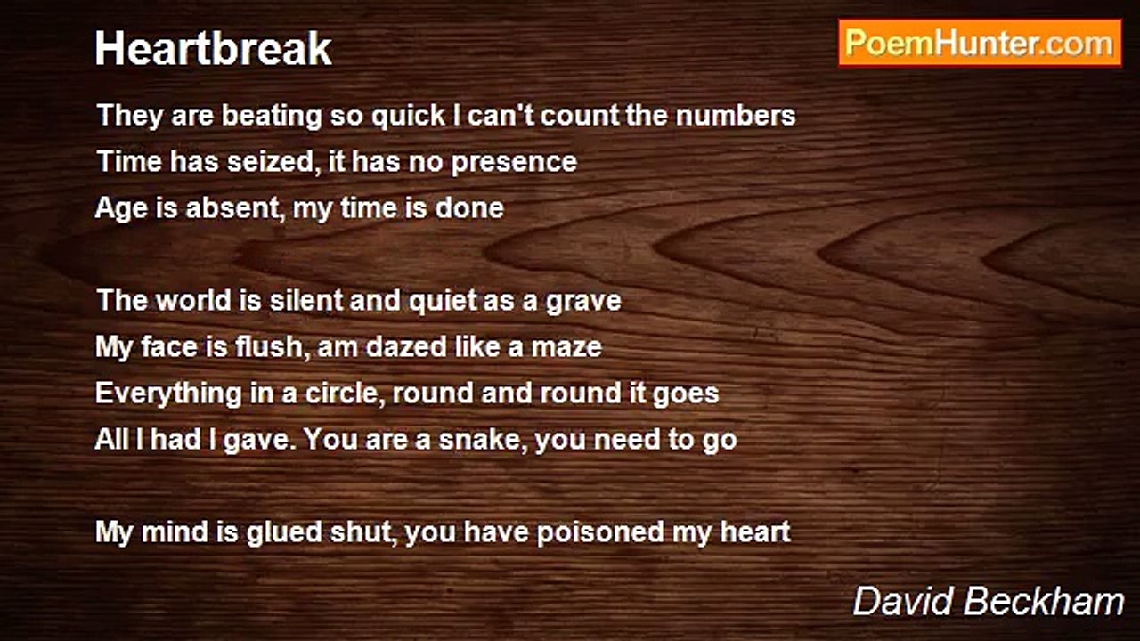 David Beckham - Heartbreak