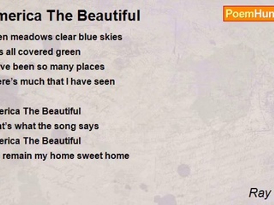 Ray Hansell - America The Beautiful