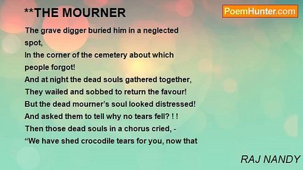 RAJ NANDY - **THE MOURNER