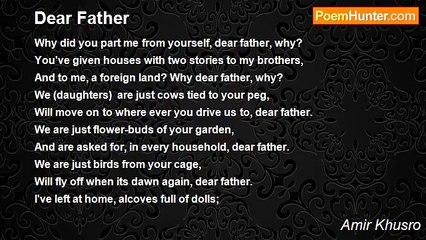 Amir Khusro - Dear Father