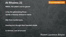 Robert Laurence Binyon - At Rheims 23
