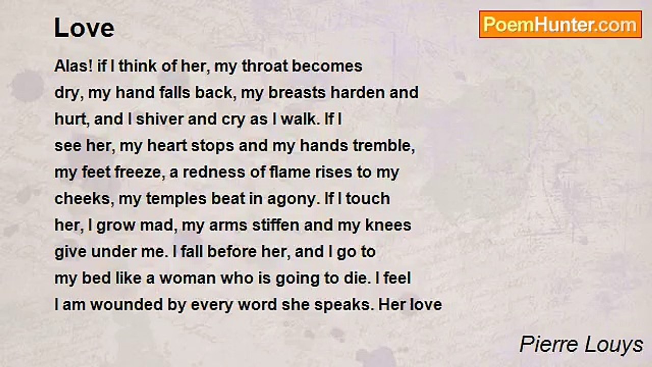 Pierre Louys - Love