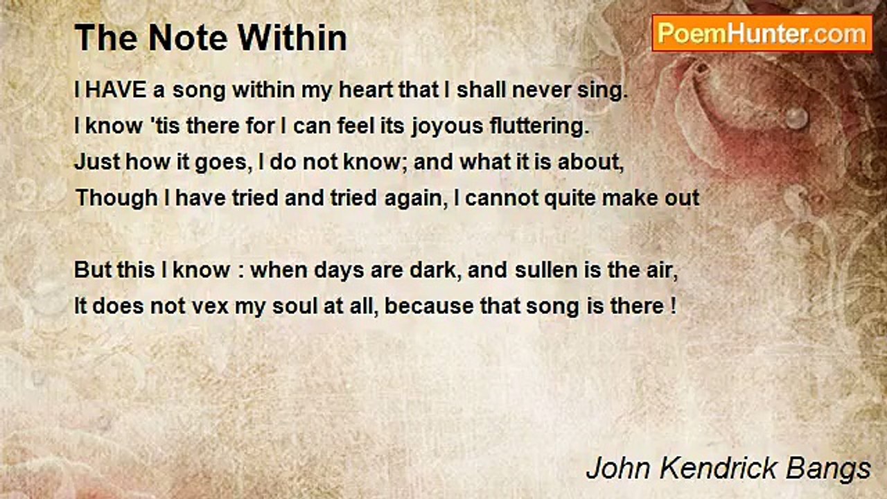 John Kendrick Bangs - The Note Within