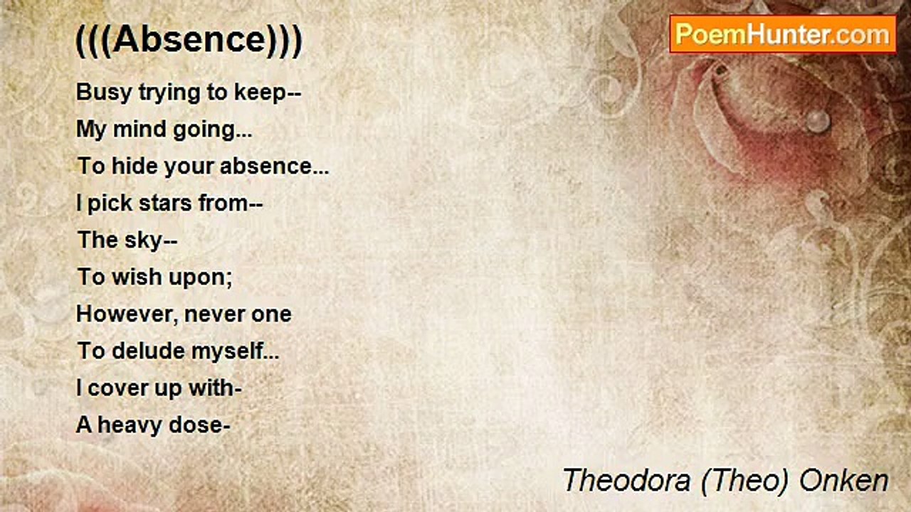Theodora (Theo) Onken - (((Absence)))