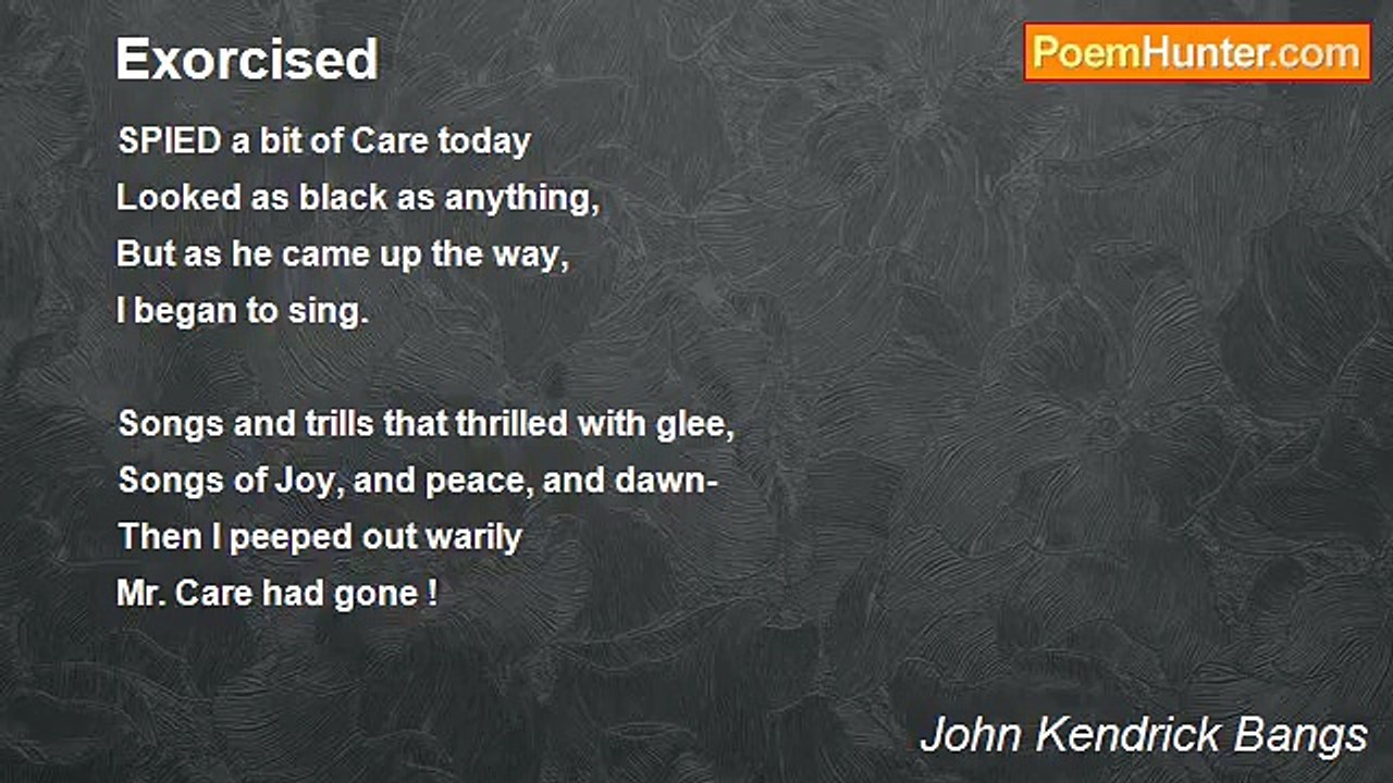 John Kendrick Bangs - Exorcised