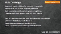 Guy de Maupassant - Nuit De Neige