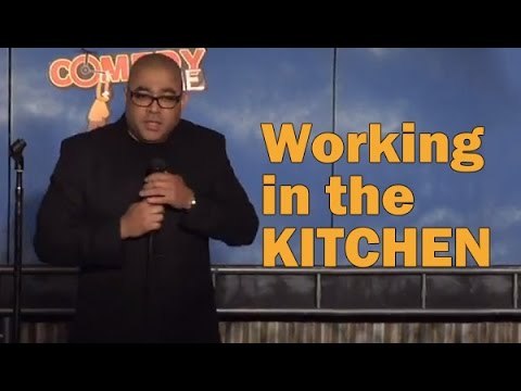 Stand Up Comedy By Dennis Vargas - Working in the Kitchen