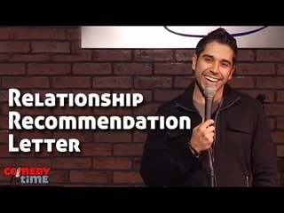 Relationship Recommendation Letter - Comedy Time Latino