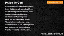 Anna Laetitia Barbauld - Praise To God