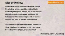 William Ellery Channing - Sleepy Hollow
