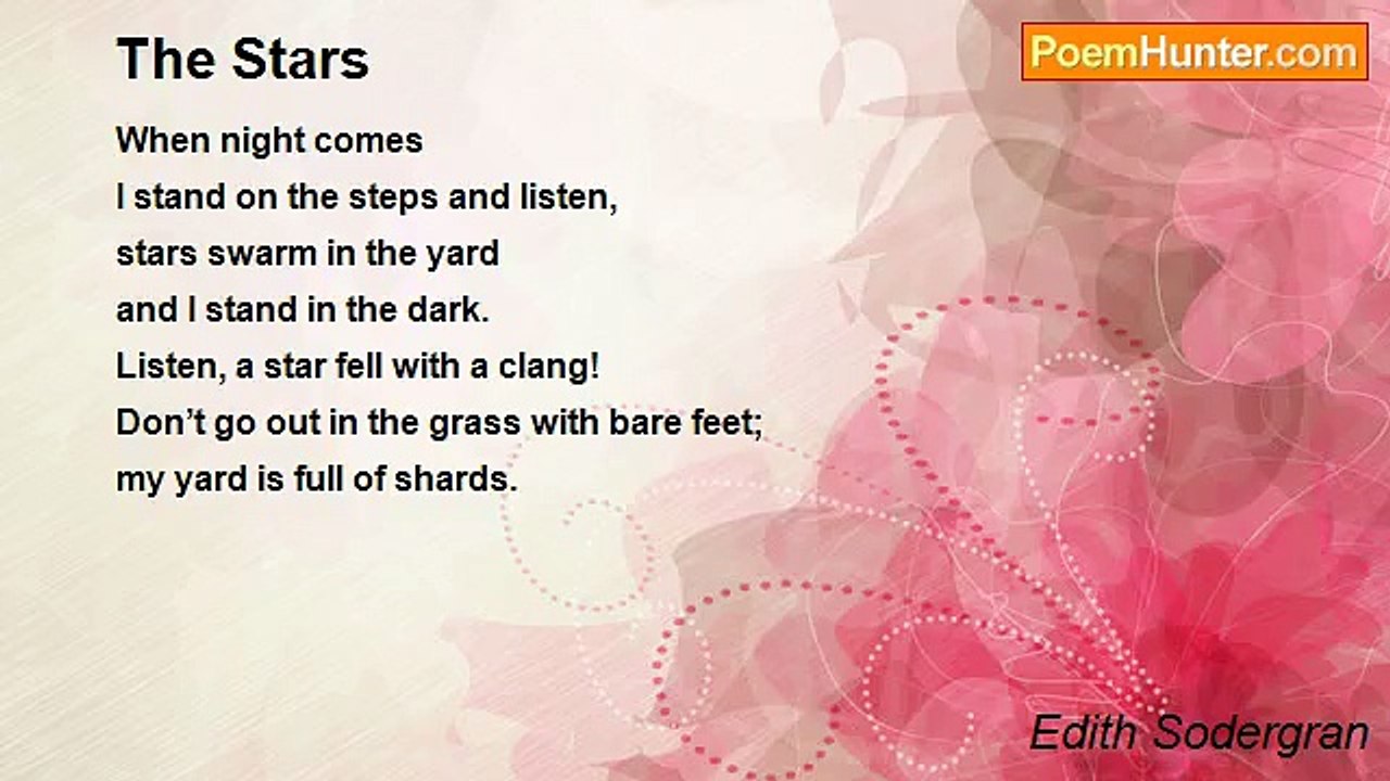 Edith Sodergran - The Stars
