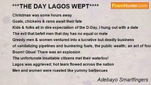 Adebayo Smartfingers - ***THE DAY LAGOS WEPT****