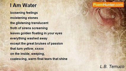 L.B. Temuco - I Am Water