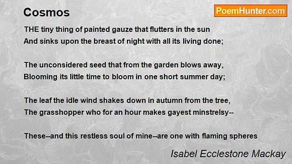 Isabel Ecclestone Mackay - Cosmos