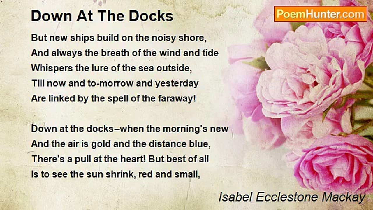 Isabel Ecclestone Mackay - Down At The Docks