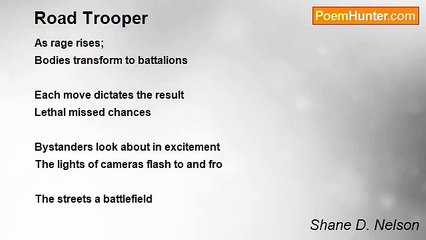 Shane D. Nelson - Road Trooper