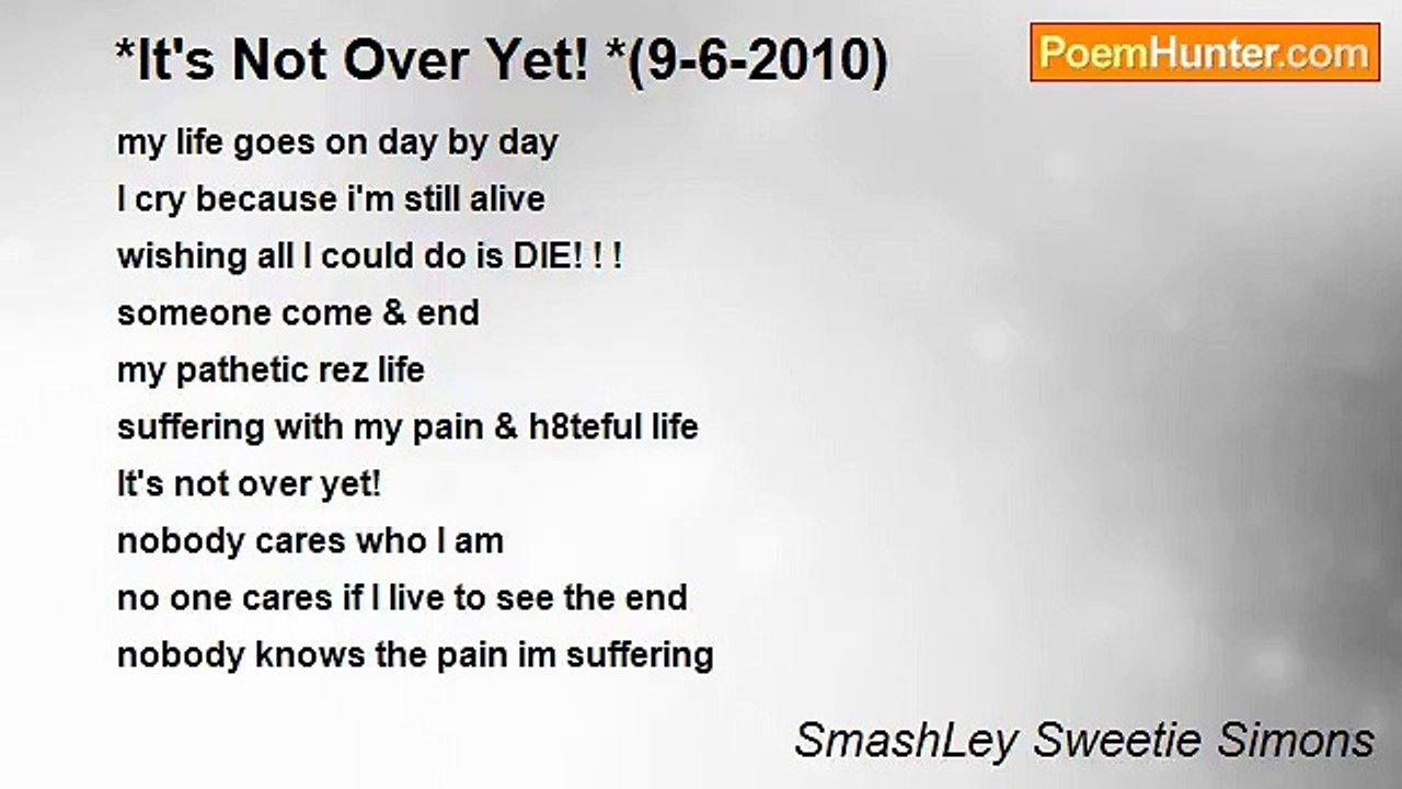 SmashLey Sweetie Simons - *It's Not Over Yet! *...
