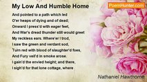 Nathaniel Hawthorne - My Low And Humble Home