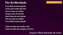 Joaquim Maria Machado de Assis - Flor Da Mocidade