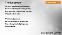 Bliss William Carman - The Dustman