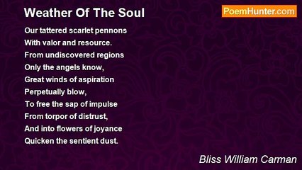Bliss William Carman - Weather Of The Soul