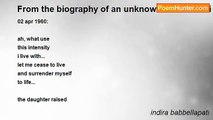 indira babbellapati - From the biography of an unknown woman: xlii