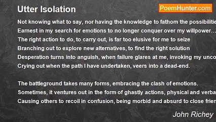 John Richey - Utter Isolation