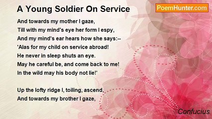 Confucius - A Young Soldier On Service