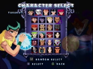 Yu Yu Hakusho Dark Tournament Training Mode Let's Play, PlayThrough, WalkThrough Part