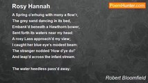 Robert Bloomfield - Rosy Hannah