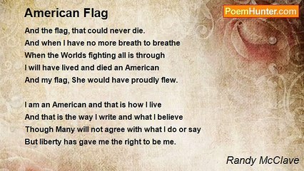 Randy McClave - American Flag