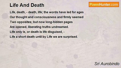 Sri Aurobindo - Life And Death