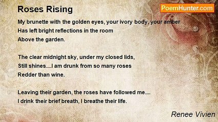 Renee Vivien - Roses Rising