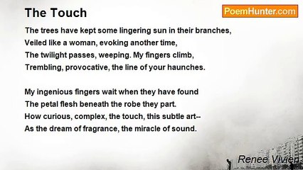 Renee Vivien - The Touch