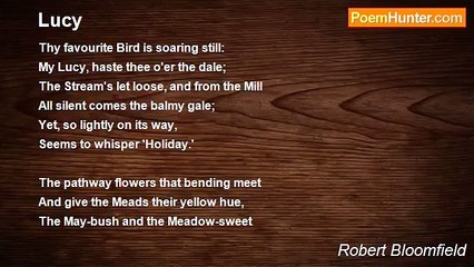 Robert Bloomfield - Lucy