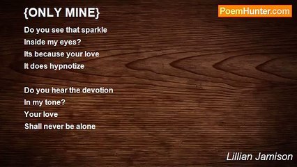 Lillian Jamison - {ONLY MINE}