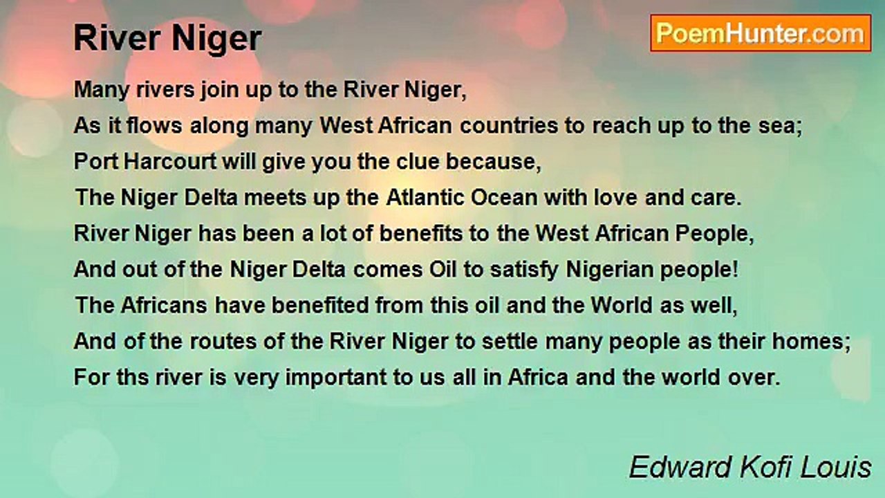 Edward Kofi Louis - River Niger