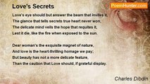 Charles Dibdin - Love's Secrets