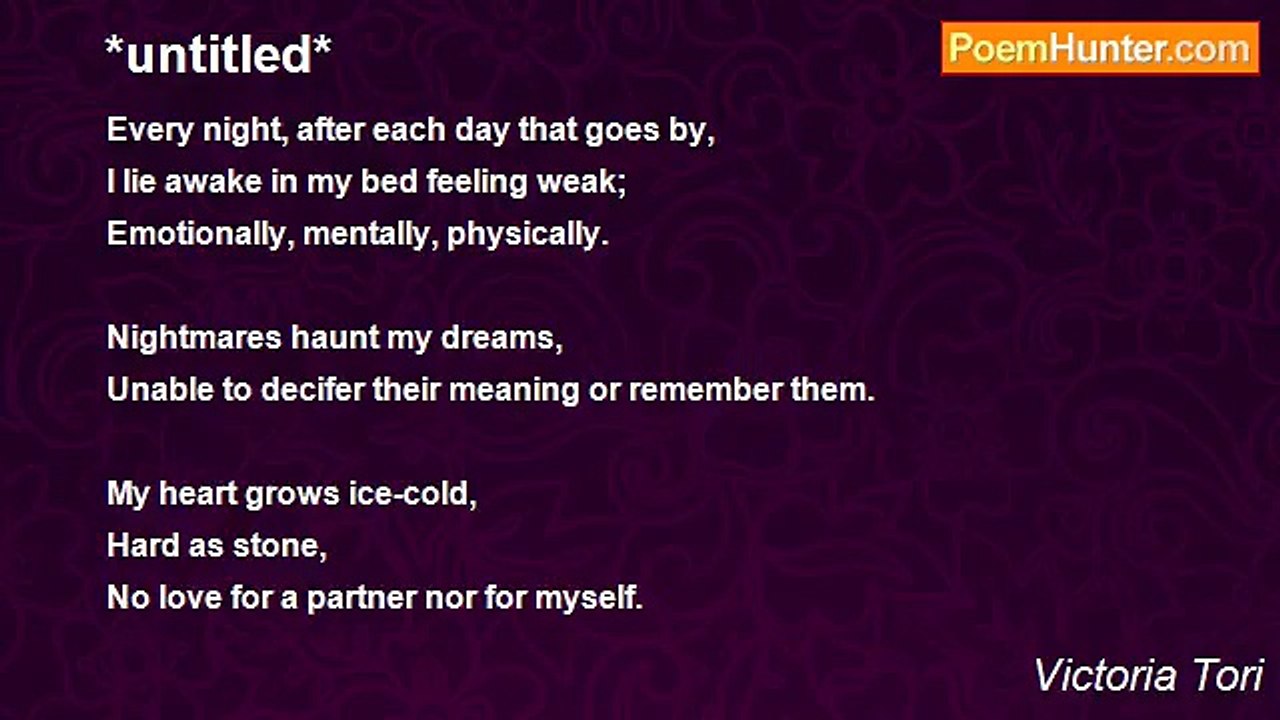 Victoria Tori - *untitled*