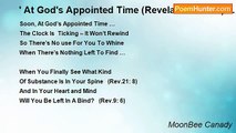 MoonBee Canady - ' At God's Appointed Time (Revelation Poem) ... '