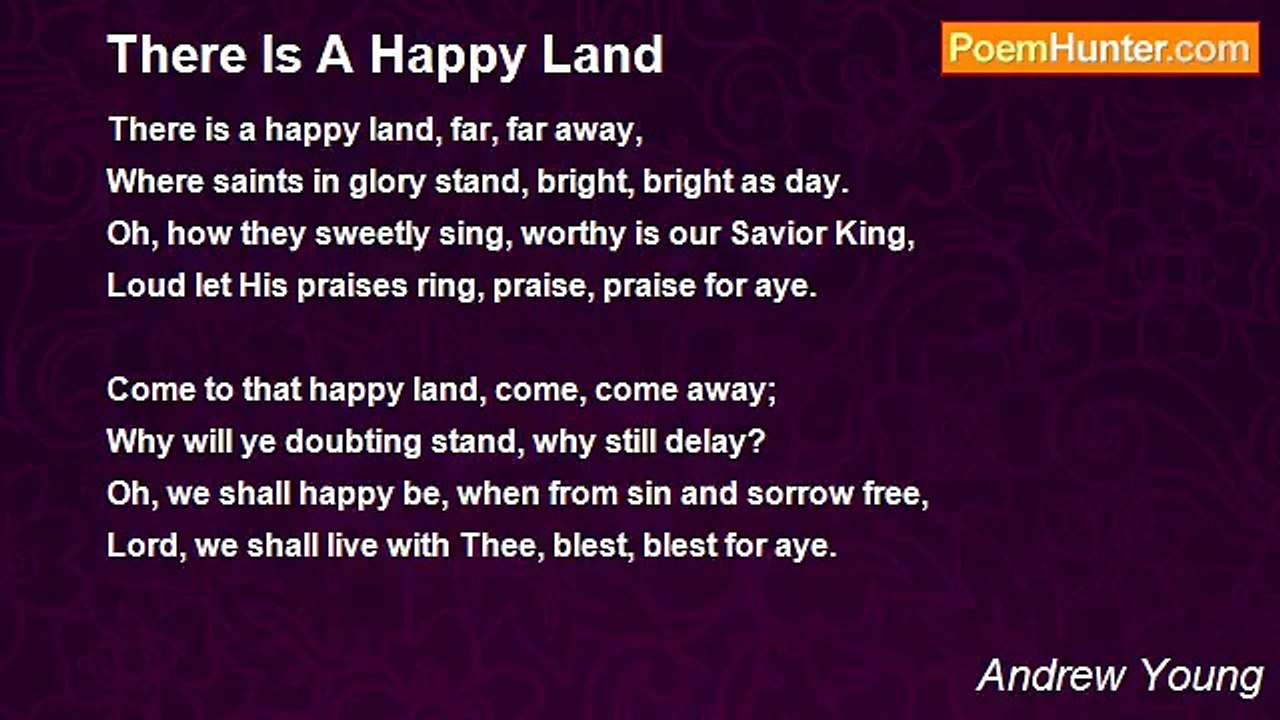 Andrew Young - There Is A Happy Land