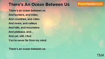 TMA - There's An Ocean Between Us