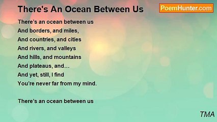 TMA - There's An Ocean Between Us